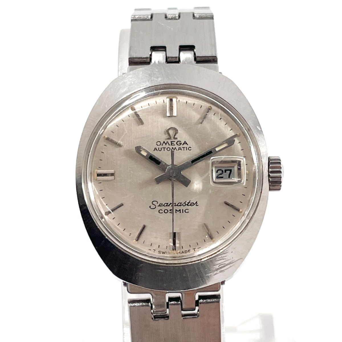オメガ 腕時計 シーマスター コスミック レディマチック シルバー