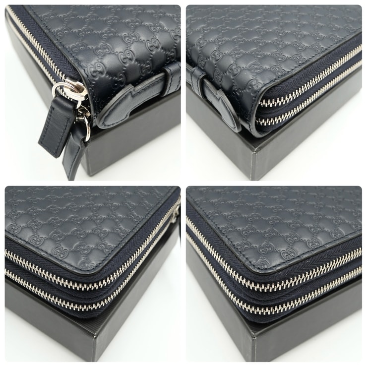 B (目立った傷や汚れなし)】GUCCI（グッチ）マイクログッチシマ