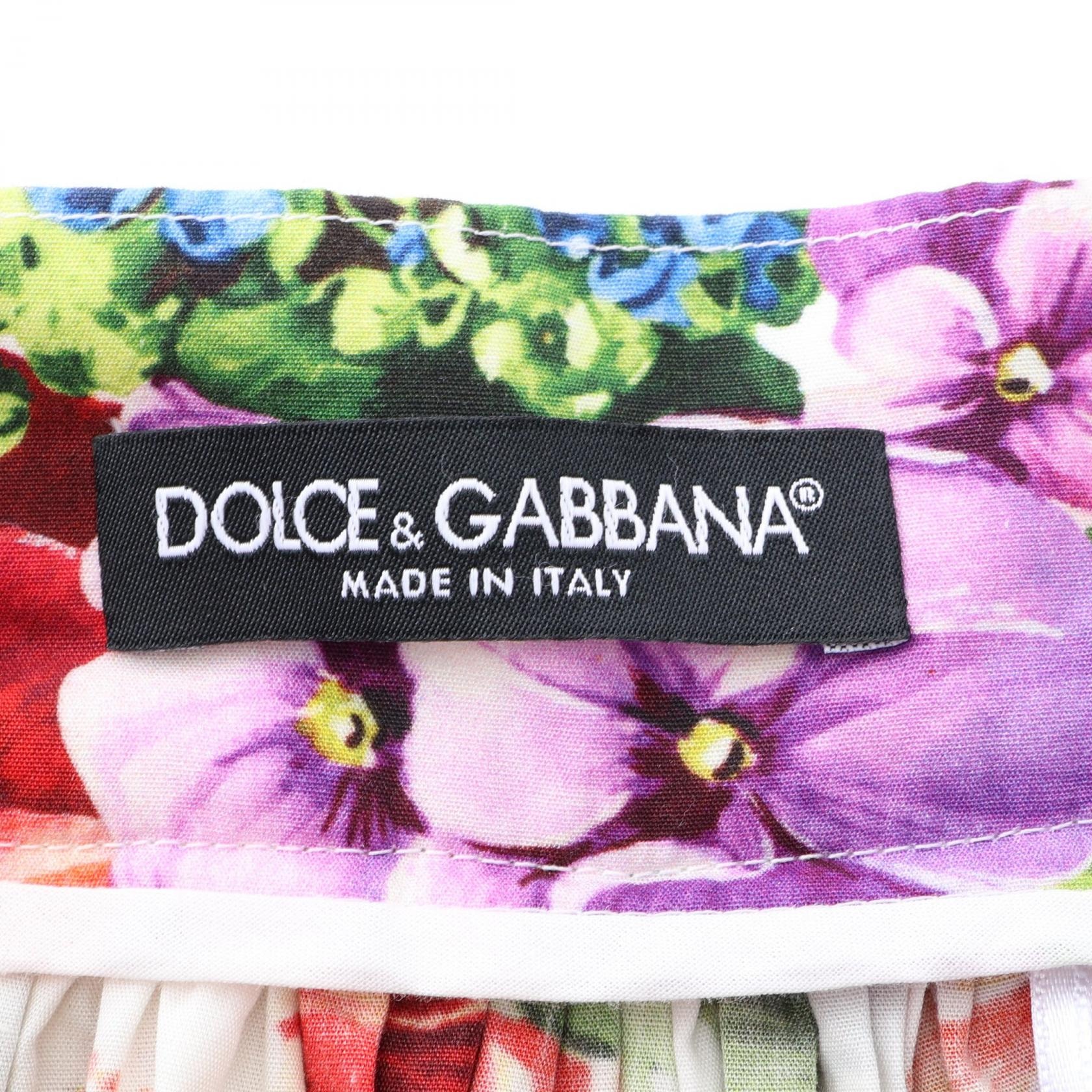 C (やや傷や汚れあり)】ドルチェアンドガッバーナ DOLCE & GABBANA 花