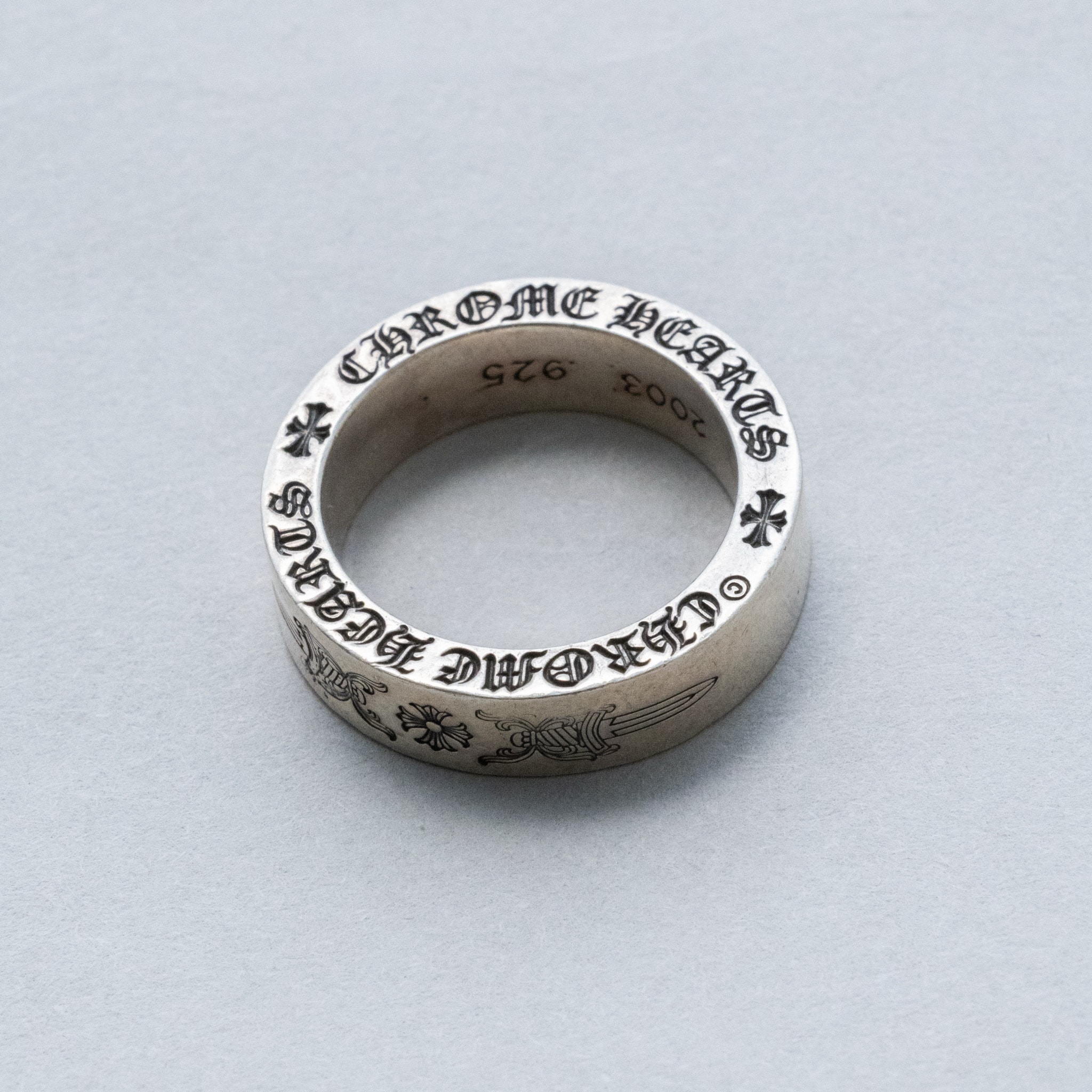 Chrome Hearts 6mm SPACER DAGGER "Silver"