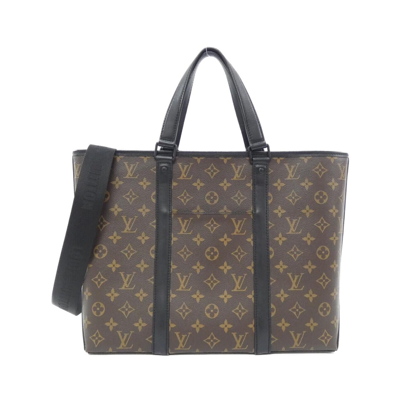 ルイヴィトン モノグラム マカサー ウィークエンドトート PM M45734 バッグ
