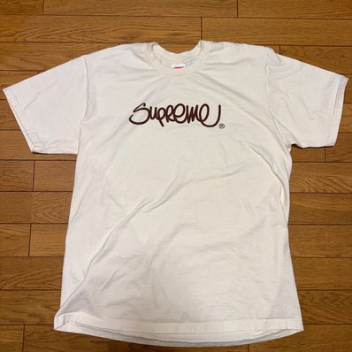 Supreme Handstyle Tee "Natural"