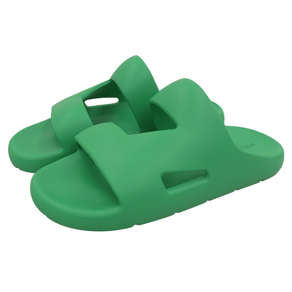 新品ボッテガヴェネタ パドル ラバースライドサンダル 43 28㎝ グリーン 新品ボッテガヴェネタ パドル ラバースライドサンダル 43 28