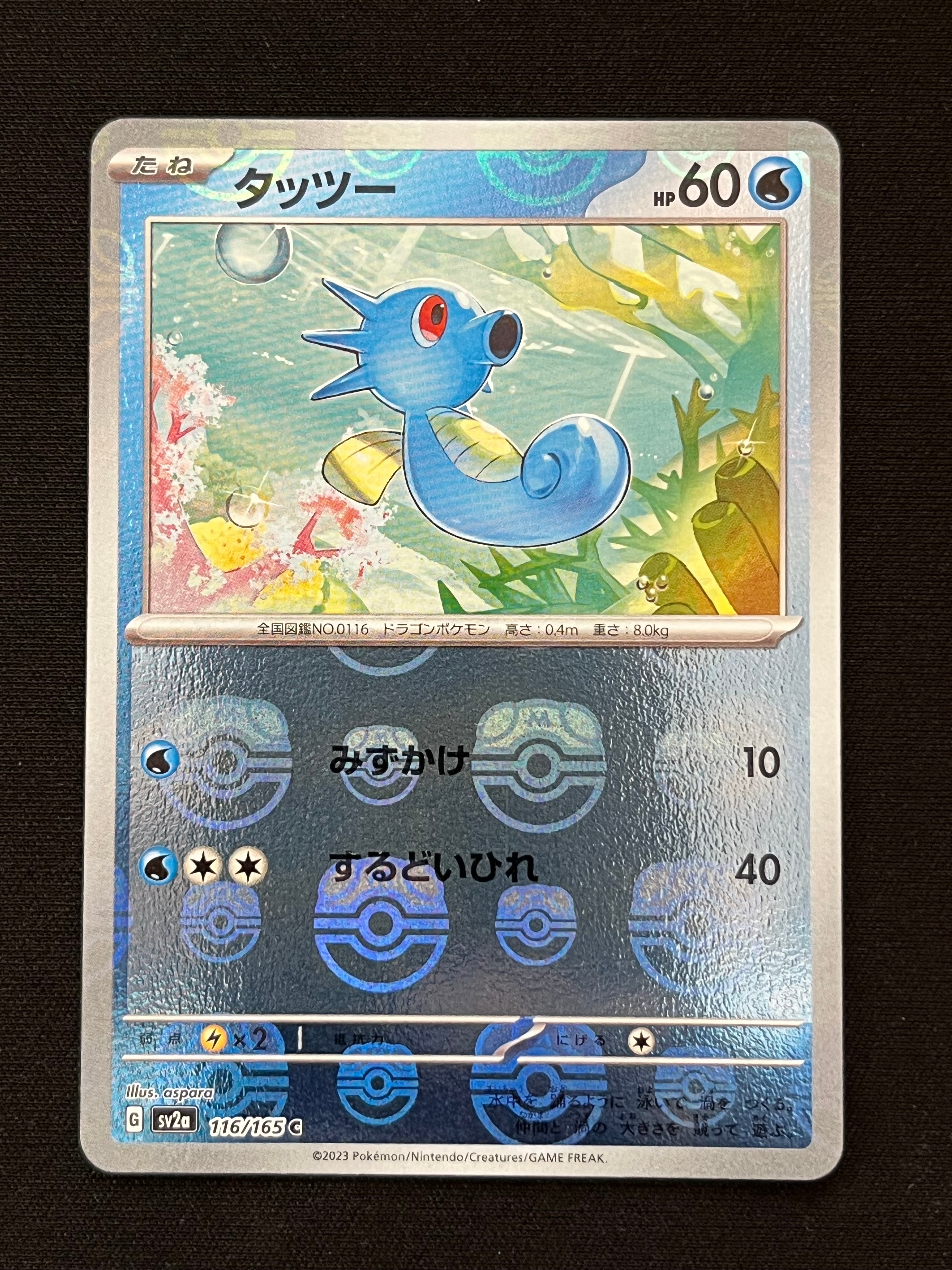 PSA10】タッツー C: マスターボールミラー[SV2a 116/165](強化拡張