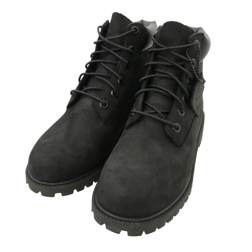 Timberland ティンバーランド 12907 6INCH WATERPROOF BOOTS ウォータープルーフ ブーツ ブラック系 23.5cm【中古】