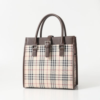 BURBERRY バーバリー ハンドバッグ ノバチェック ミニバッグ 鞄 ブランド古着【中古】20250827/RA5937