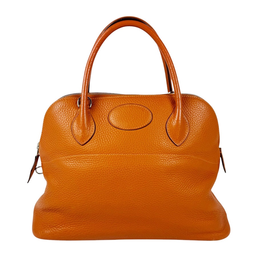 セリーヌ CELINE ハンドバッグ ショルダーバッグ ボリード31 トリヨンクレマンス オレンジ レディース【中古】 z11146