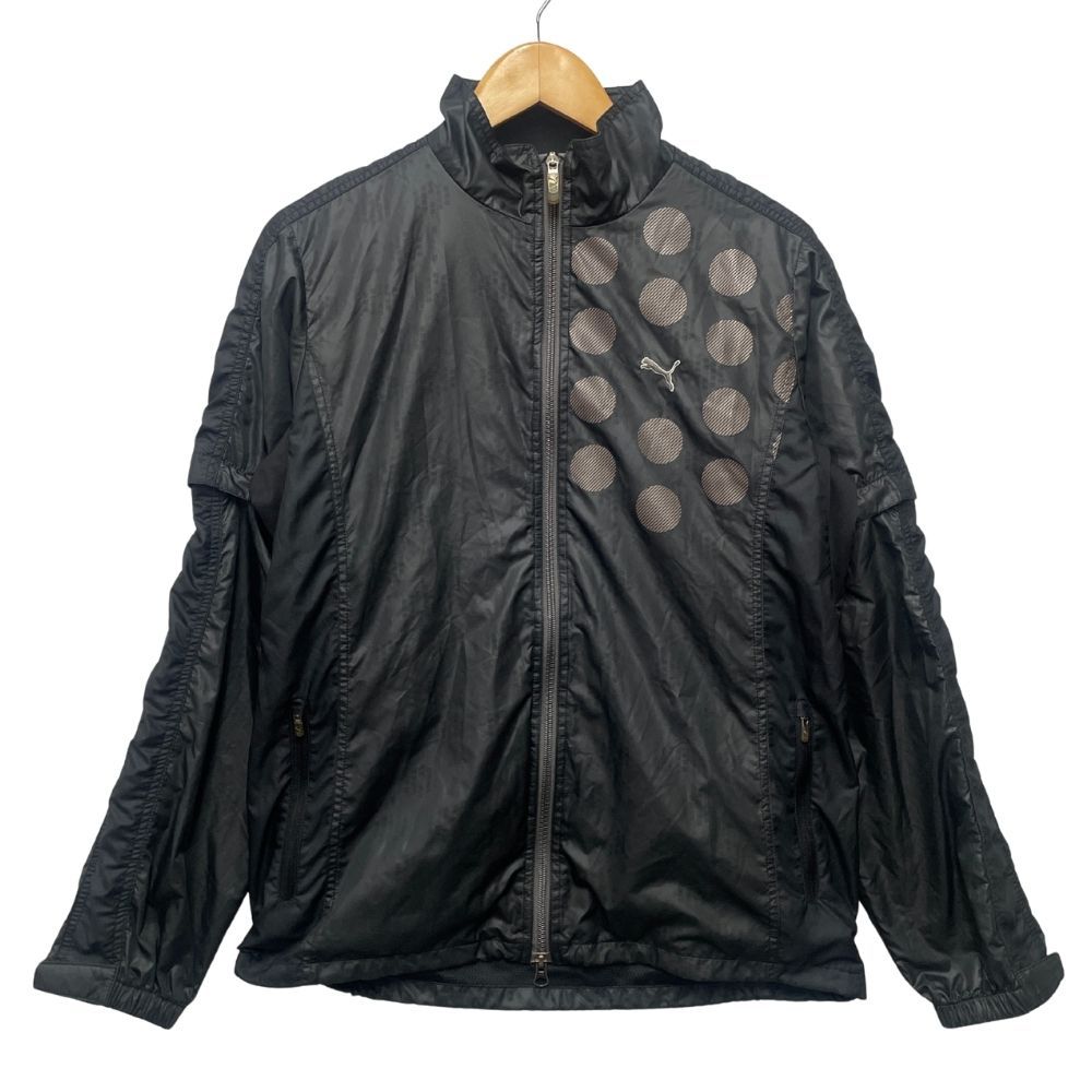 PUMA プーマ ナイロンジャケット ブラック サイズM 正規品 / 52133