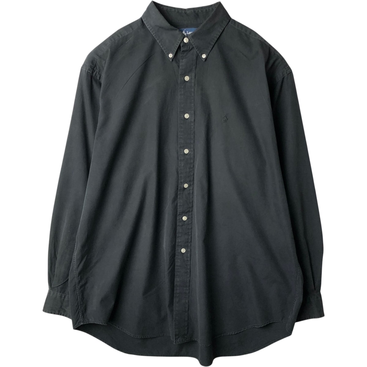 古着 ラルフローレン Ralph Lauren BLAKE 長袖 ボタンダウンシャツ メンズXL相当/eaa458289