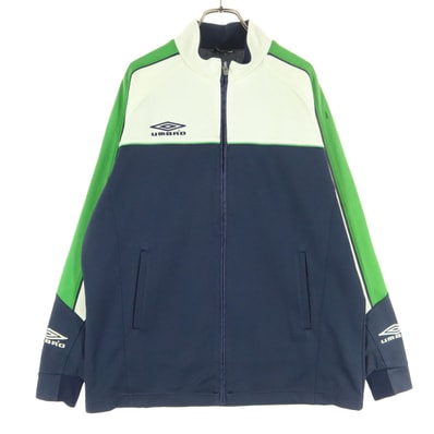 umbro アンブロ 90s オールド 長袖 トラックジャケット L ネイビー系