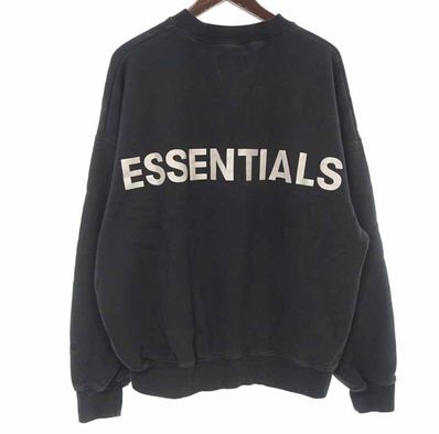FEAR OF GOD Essentials Crew Neck Sweatshirt "Black"