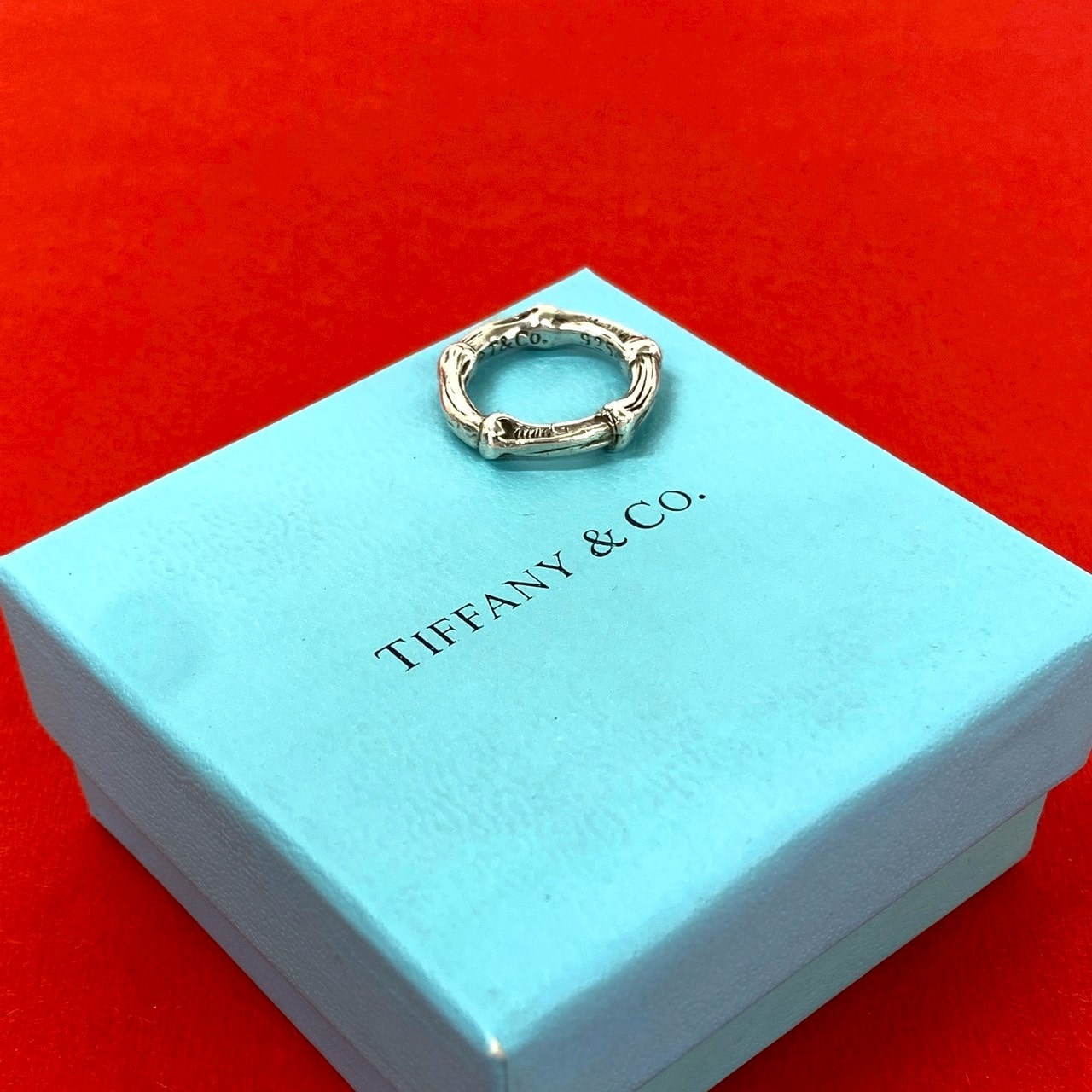 TIFFANY&Co. ティファニー バンブー シルバー925 リング・指輪 10号 シルバー
 48089