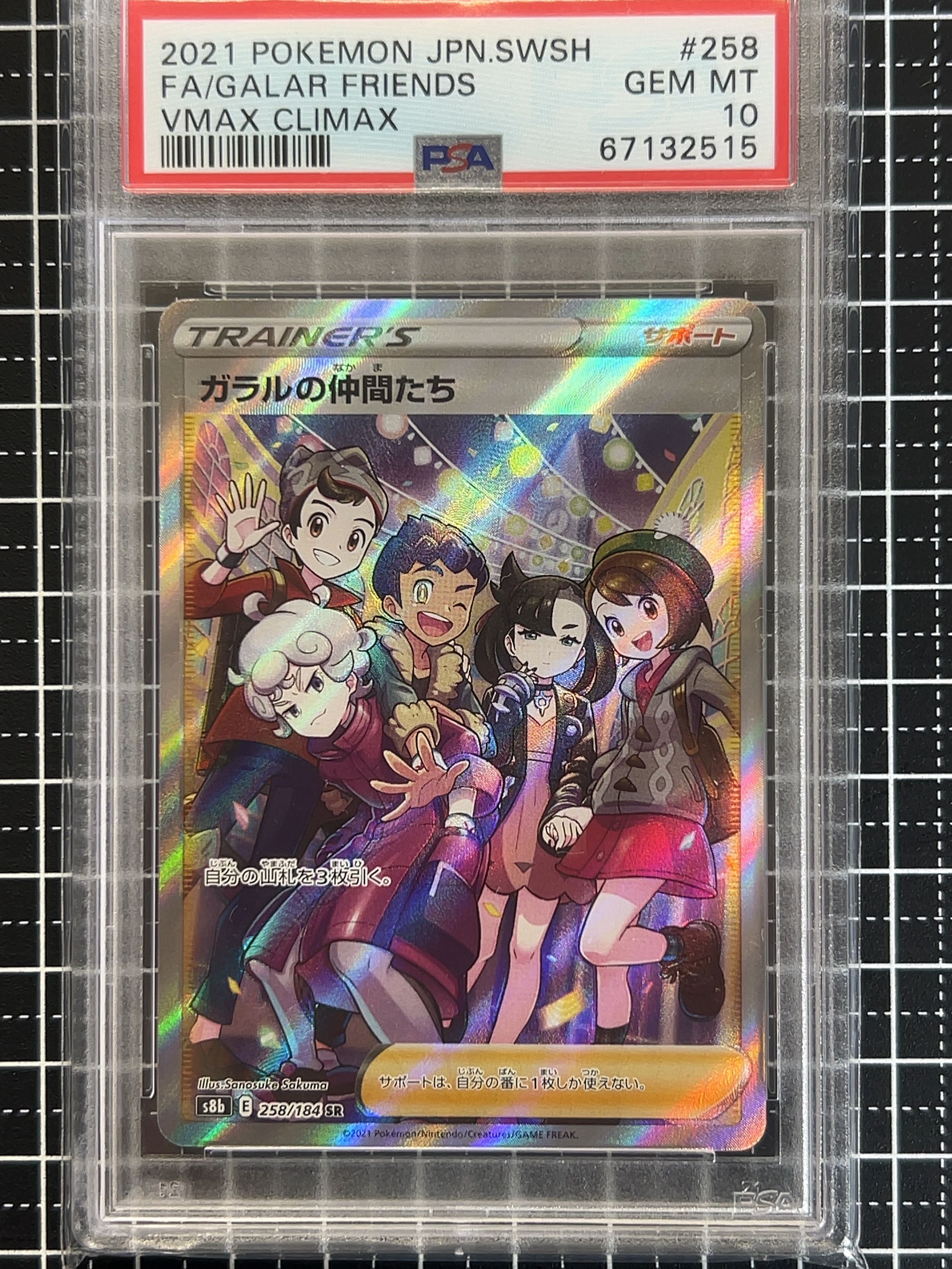 ガラルの仲間たち SR[S8b 258/184](ハイクラスパック「VMAXクライマックス」)