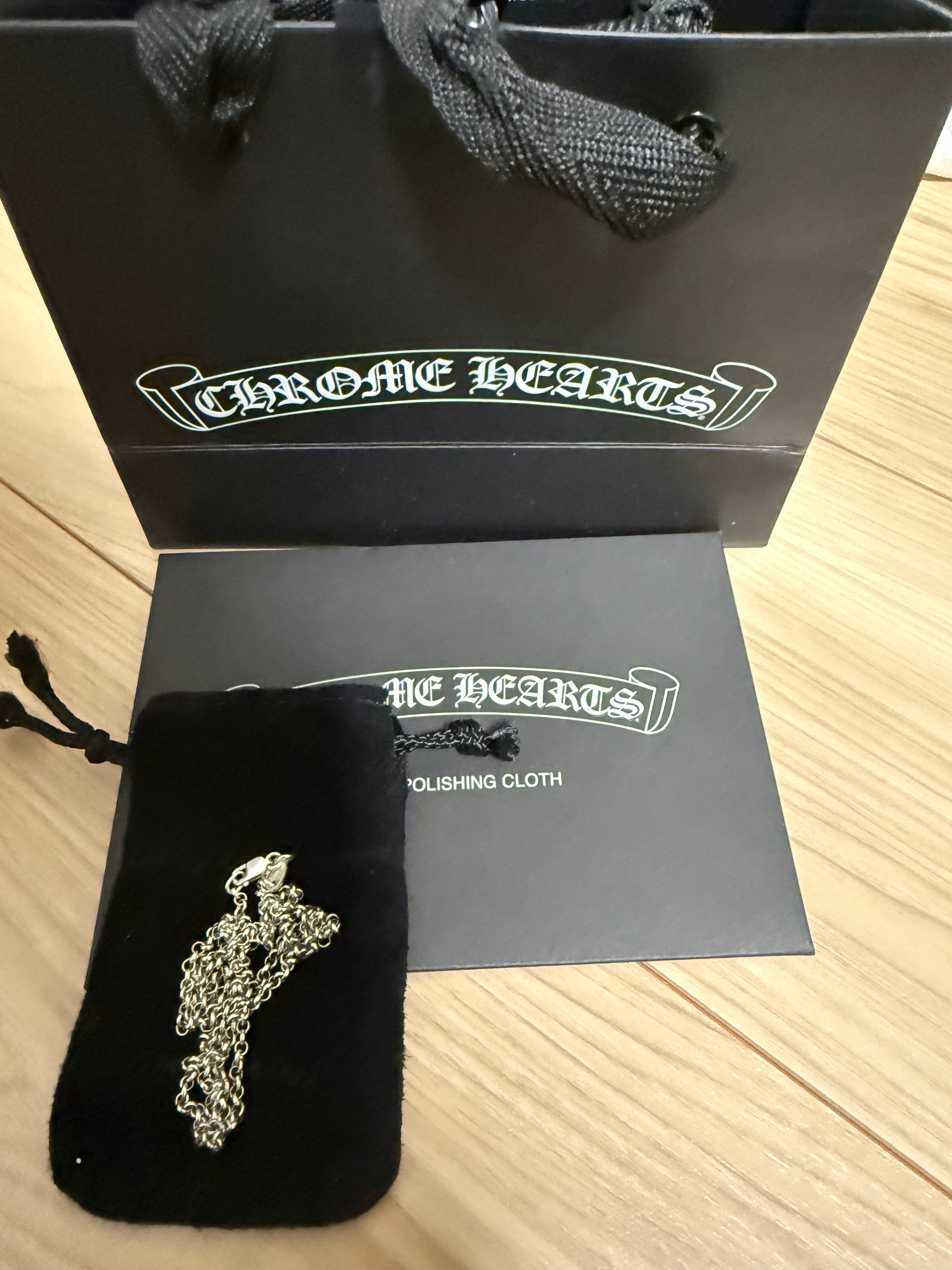 Chrome Hearts Roll Chain Necklace "Silver"