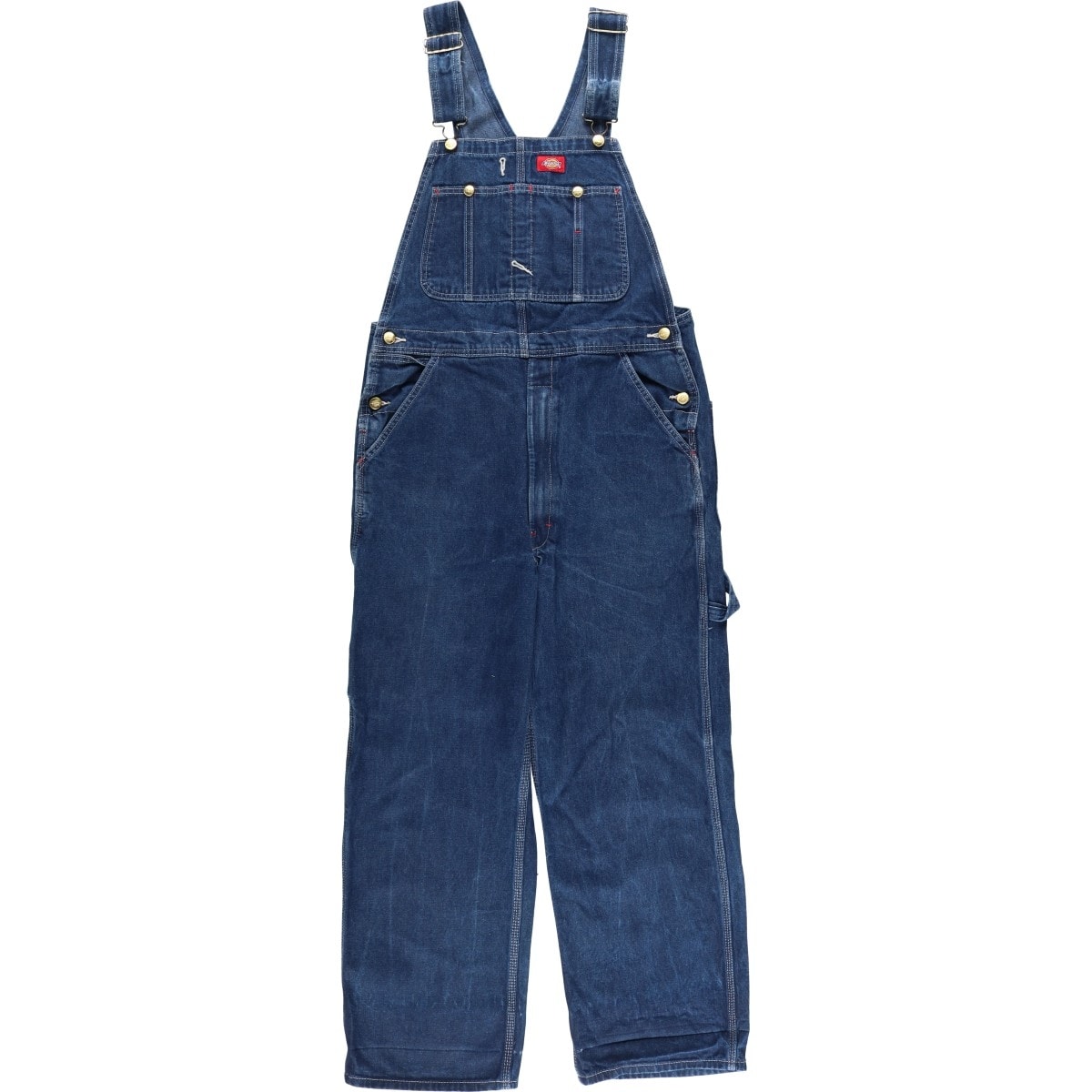 古着 ディッキーズ Dickies デニムオーバーオール メンズw36相当/eaa607022