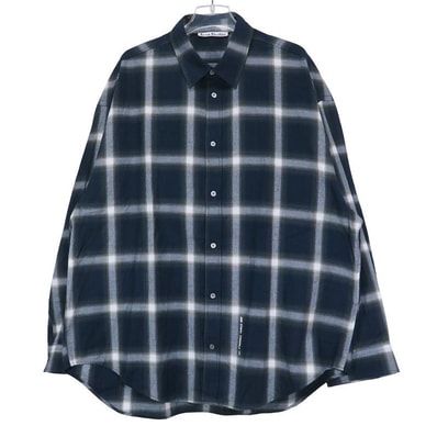 Acne Studios Button-up shirt "Navy Multi"