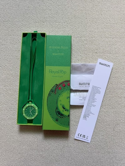 Swatch x Audemars Piguet Royal Pop Green Eight "Green"