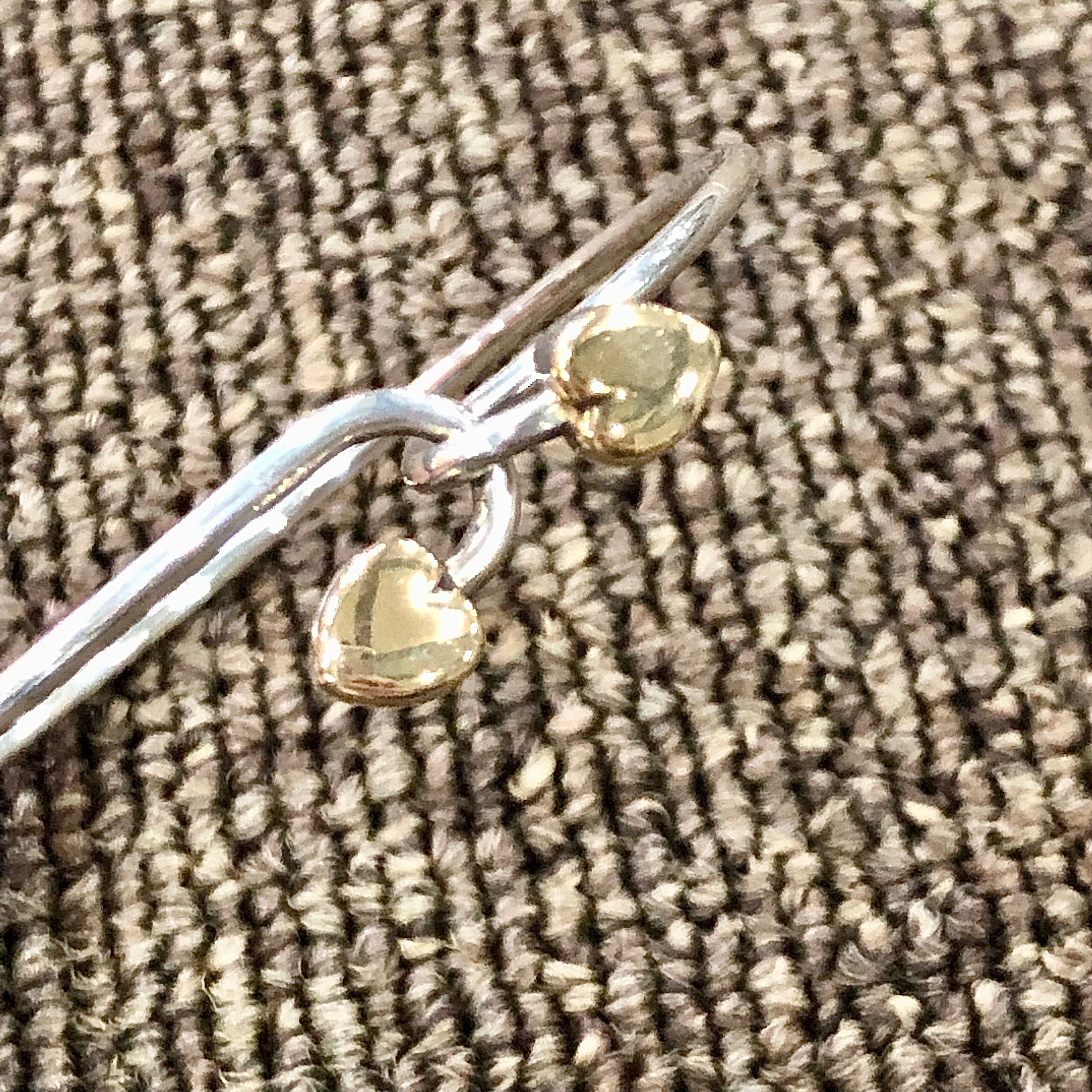 Tiffany & Co. W Heart Bangle