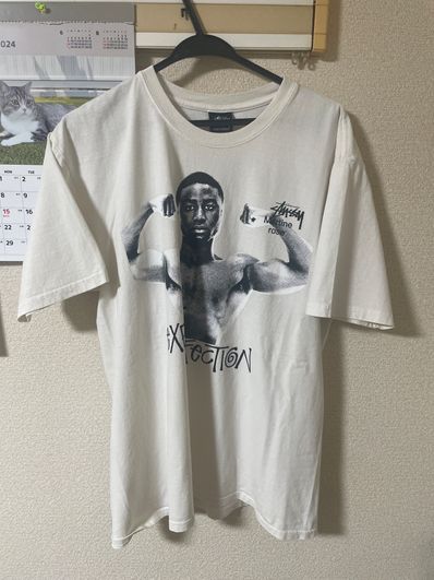 Stussy x Martine Rose Stand Firm Pigment Dyed Tee "Natural"