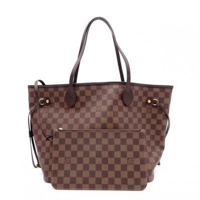 ルイ・ヴィトンネバーフル ダミエ・エベヌショルダーバッグ レディース