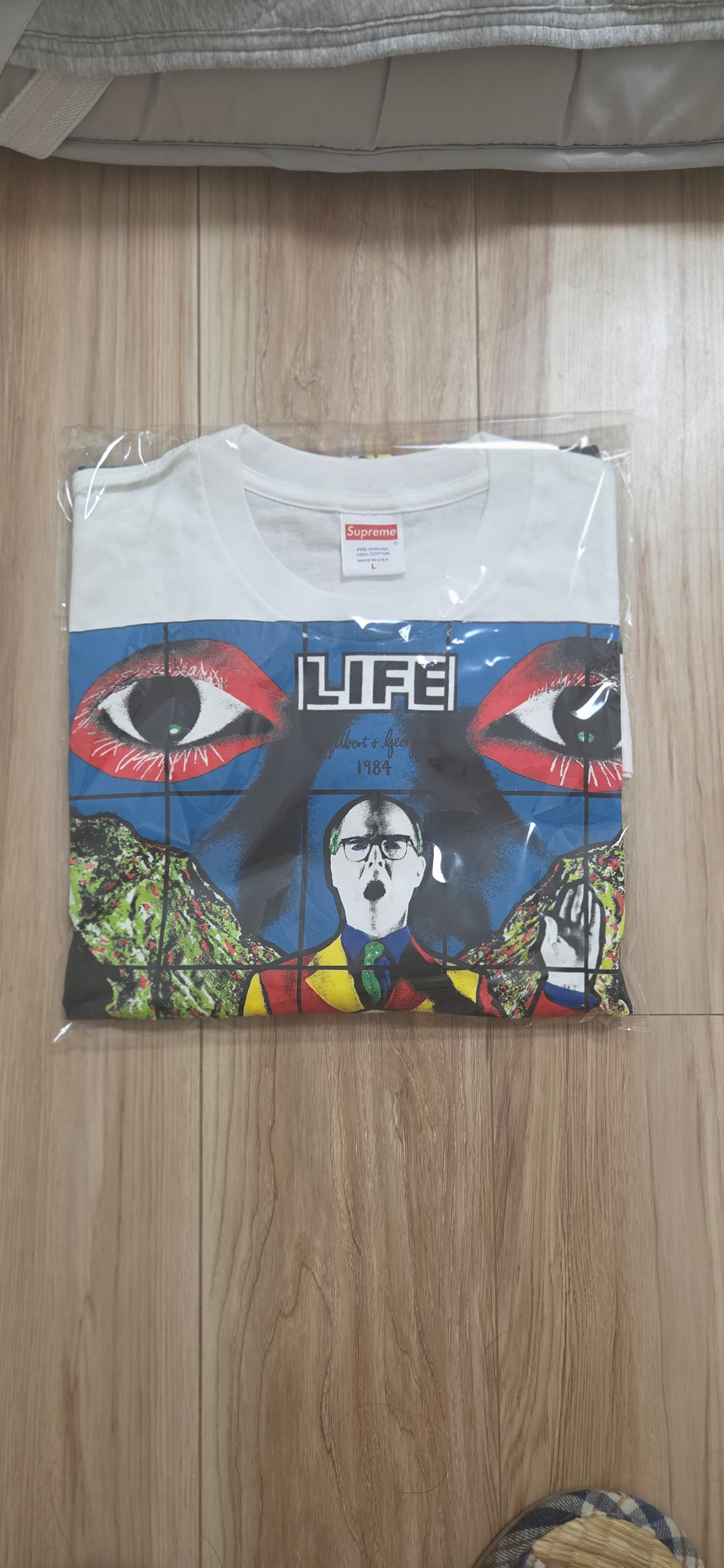 Supreme Gilbert & George LIFE Tee "White"