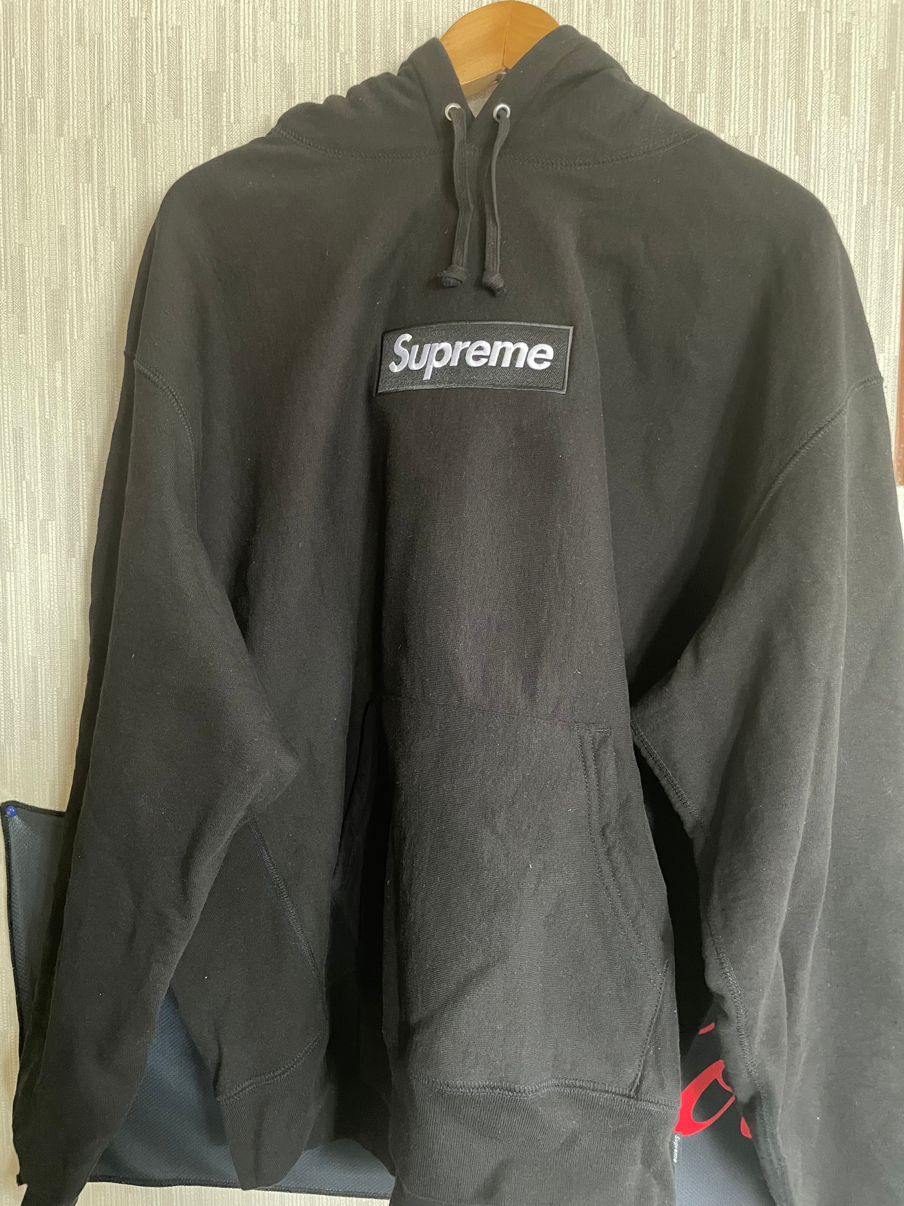 Supreme Box Logo Hooded Sweatshirt "Black" (23FW)