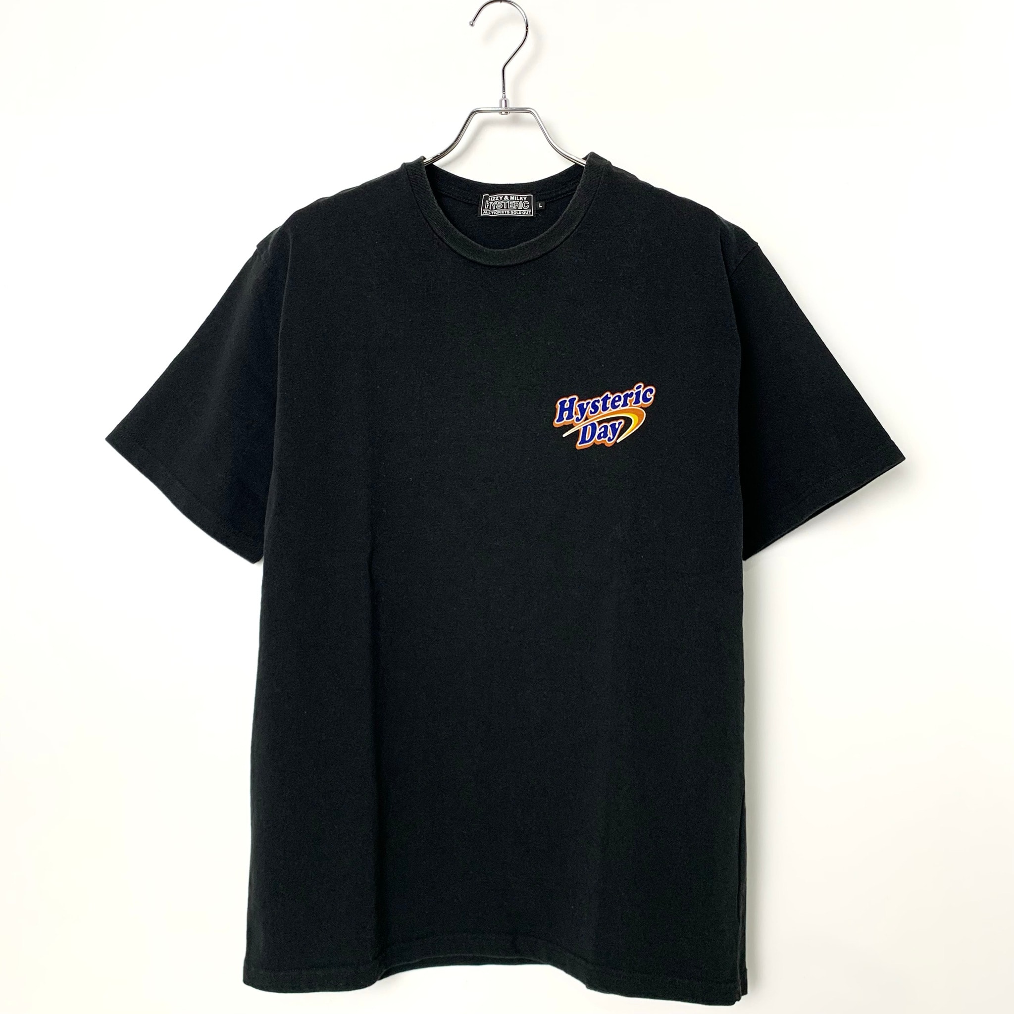 HYSTERIC GLAMOUR Hysteric Day Tee "Black"