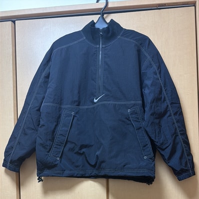 Supreme x Nike Ripstop Pullover "Black"