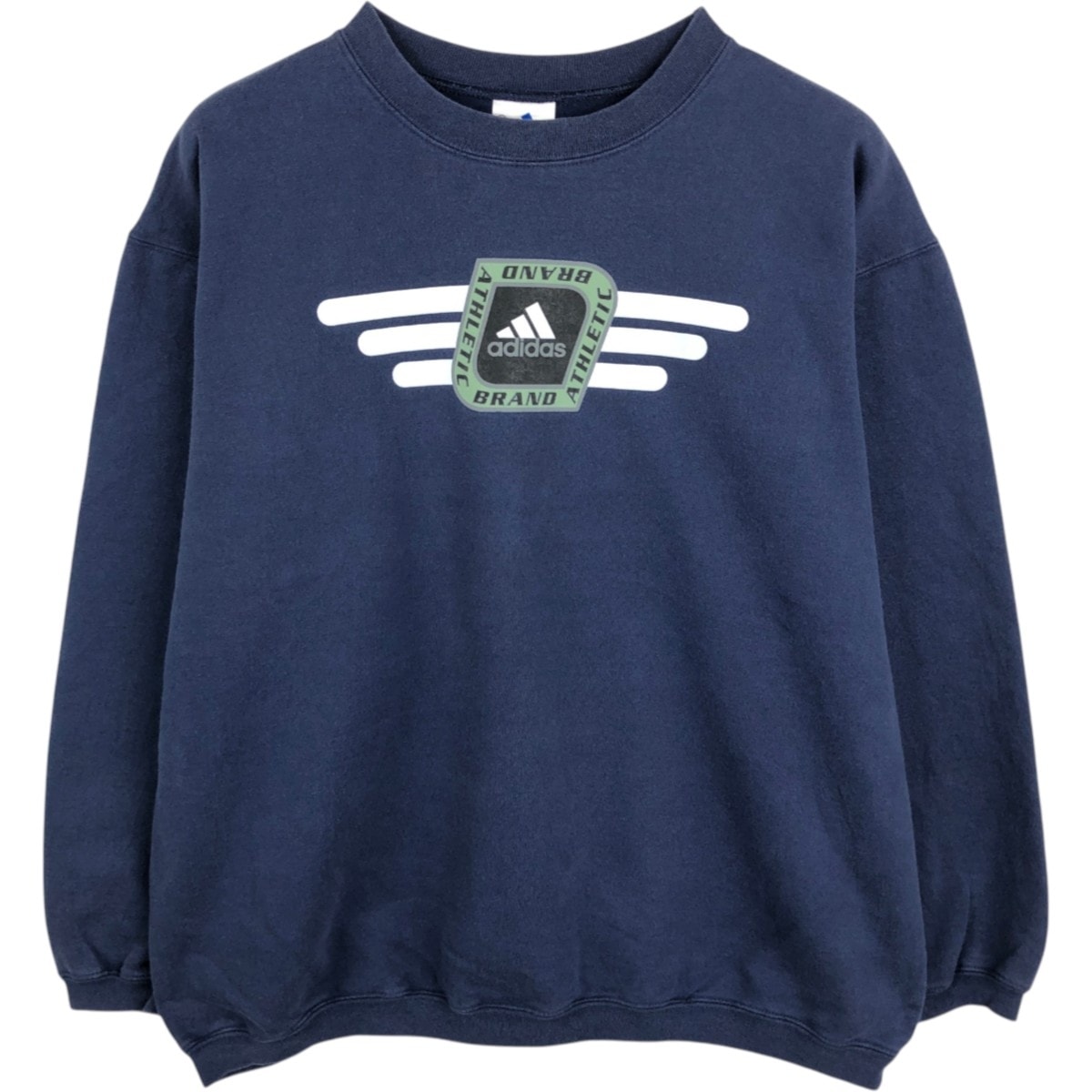 古着 90~00年代 アディダス adidas スウェットシャツ トレーナー カナダ製 レディースXL相当 ヴィンテージ/eaa683074