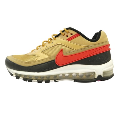 NIKE ナイキ AQ2406-700 AIR MAX 97 BW METALLIC GOLD エアマックス 97 メタリック ゴールド スニーカー マルチカラー系 25.5cm【中古】