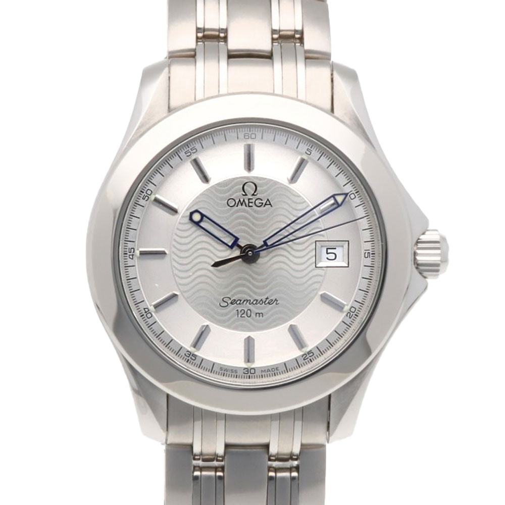 オメガ シーマスター 腕時計 時計 ステンレススチール 25113100 クオーツ 58051XXX メンズ 1年保証 OMEGA 中古