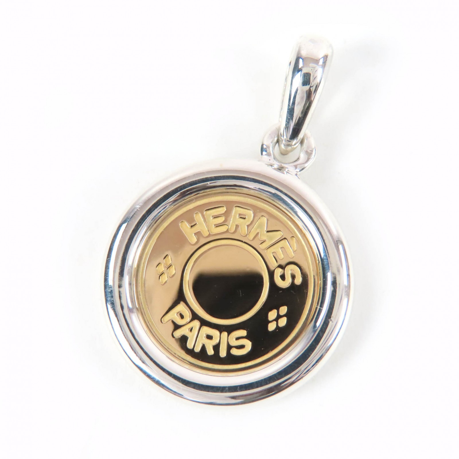 極美品 エルメス ペンダントトップ シルバー レディース