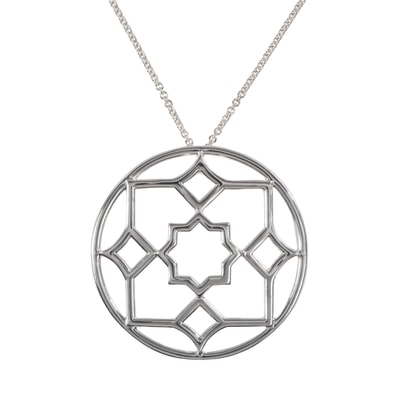 TIFFANY&Co. ティファニー ゼリージュ メダリオン ネックレス パロマ ピカソ スターリングシルバー シルバー【中古】