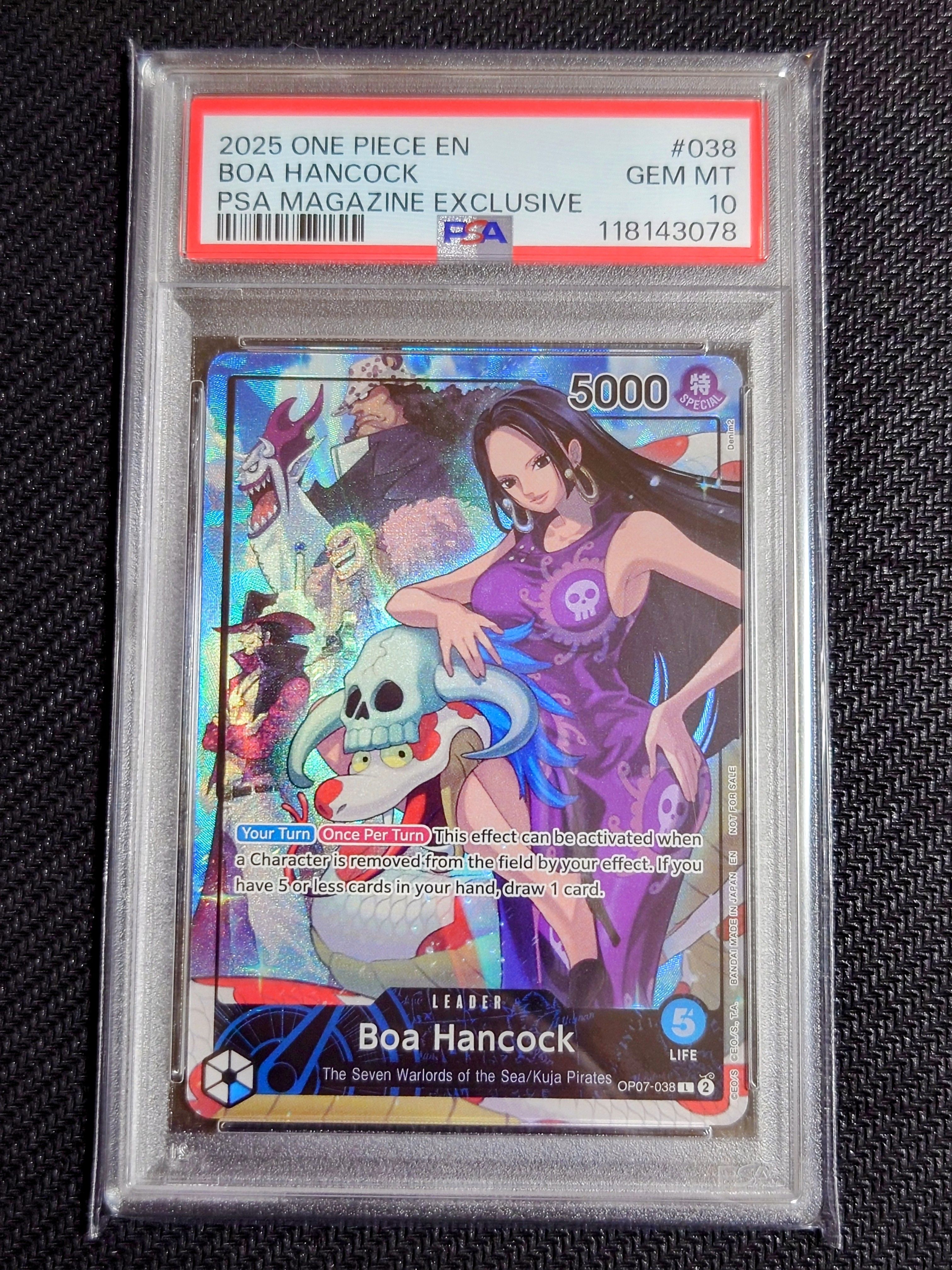 ボア・ハンコック L [OP07-038]【英語版】(PSA限定コラボプロモカード)