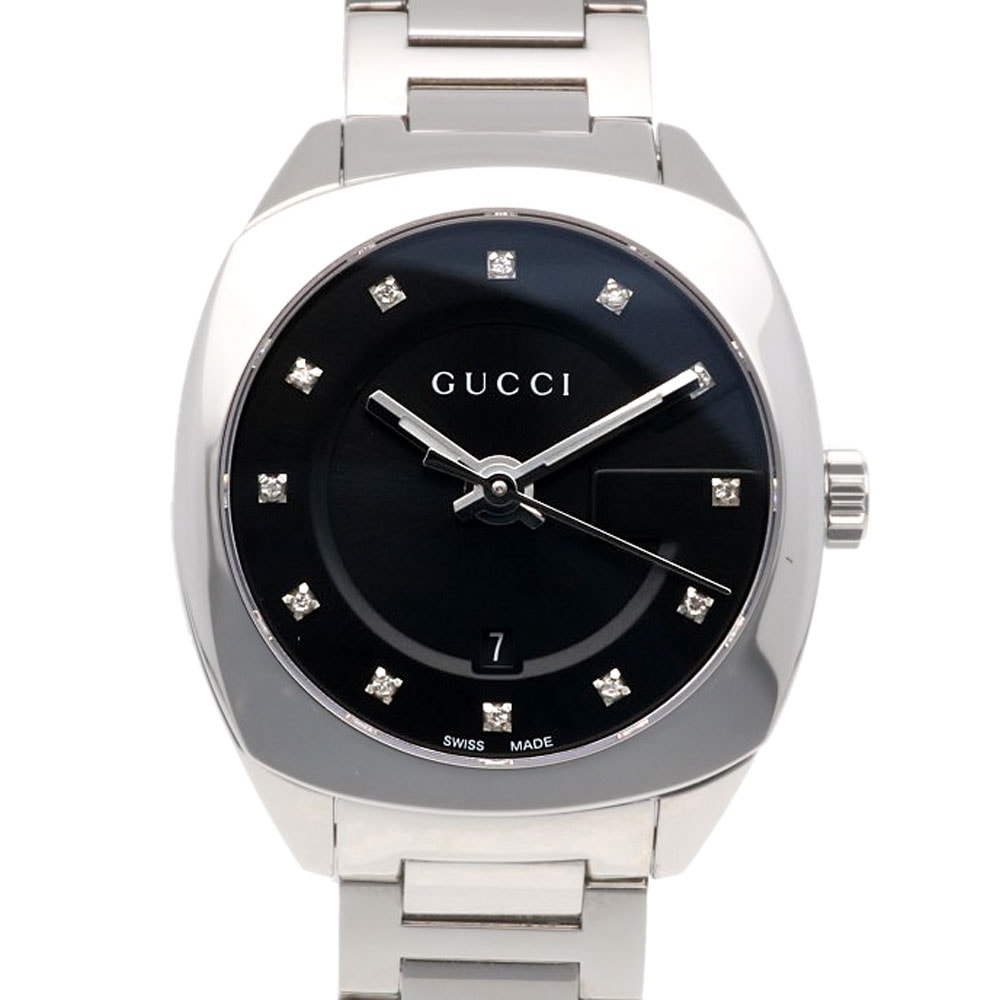 グッチ 腕時計 時計 ステンレススチール 142.5 クオーツ レディース 1年保証 GUCCI  中古