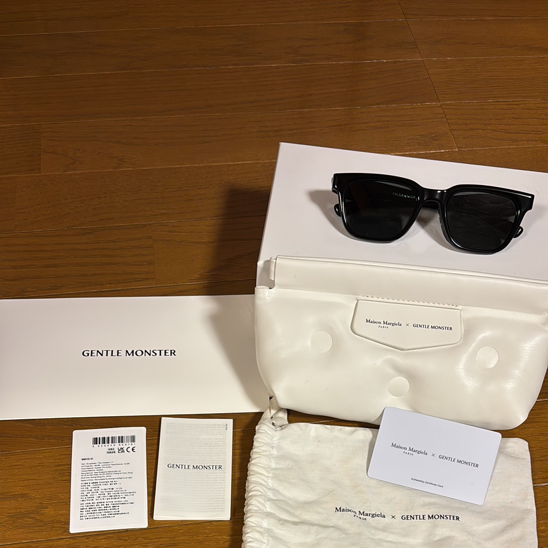 Gentle Monster x Maison Margiela MM110 01 "Black"