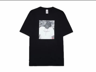 Supreme x Jordan Biggie S/S Top "Black"