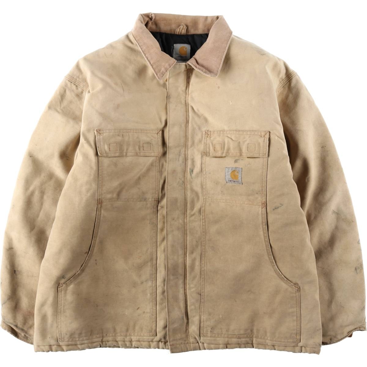 古着 カーハート Carhartt トラディショナルコート 中綿入り ダックワークジャケット メンズXL相当/eaa636524