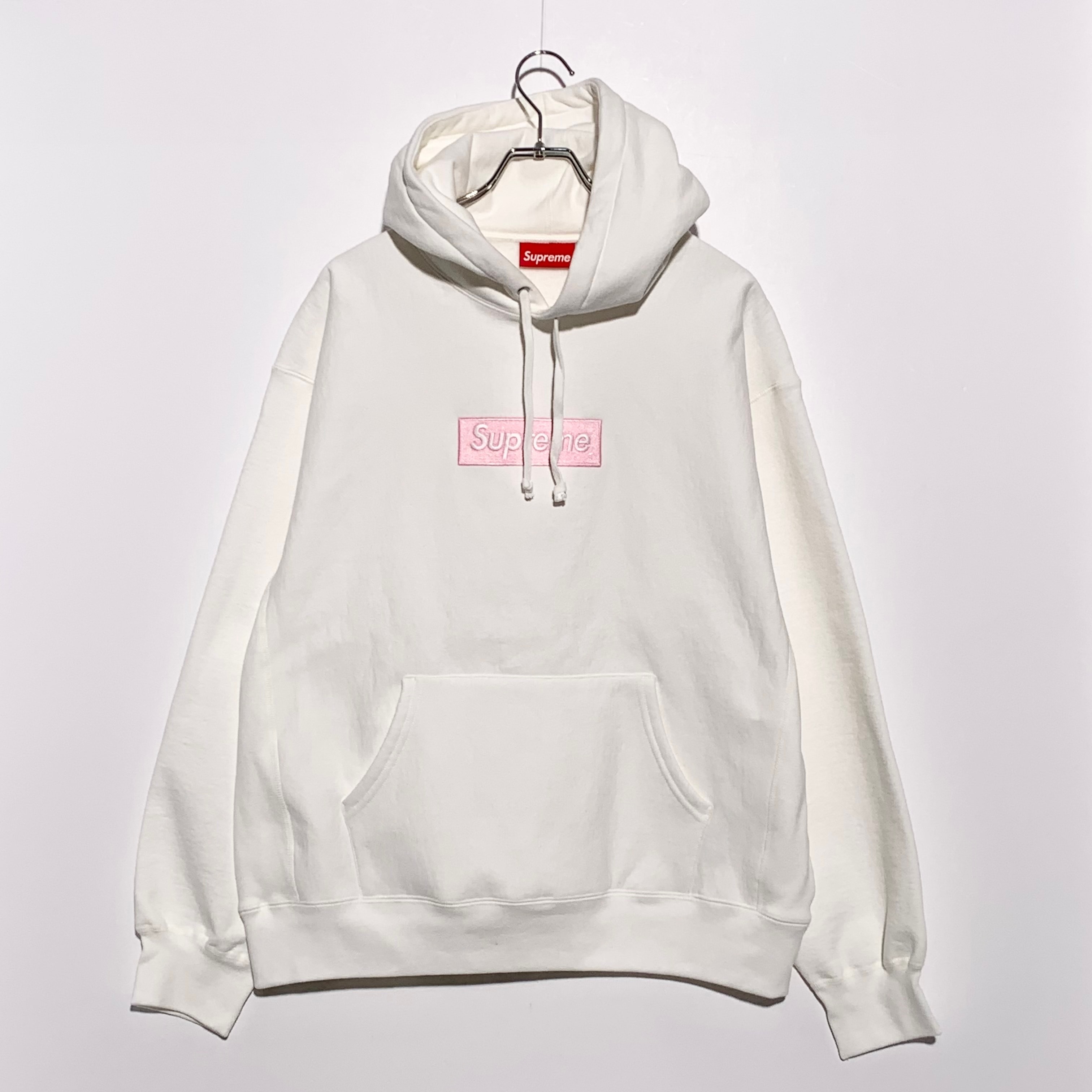 Supreme Box Logo Hooded Sweatshirt (25FW) "White"