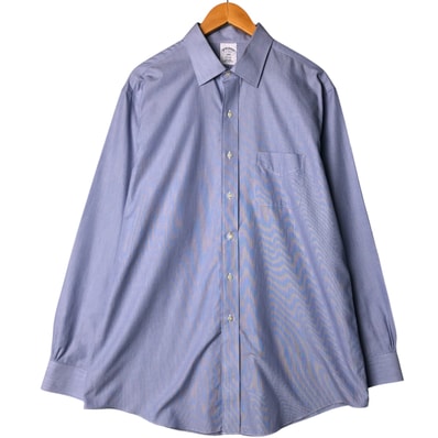 古着 ブルックスブラザーズ Brooks Brothers Est.1818 REGENT 長袖 コットンシャツ メンズXL相当/eaa576769