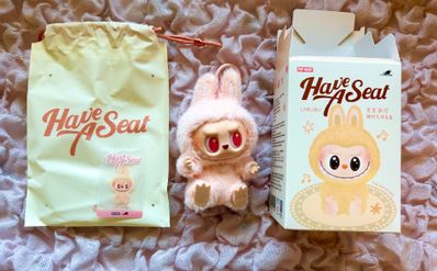 POP MART THE MONSTERS (LABUBU) Have a Seat Plush Series DADA