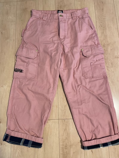 Supreme x Dickies Flannel Lined Cargo Pant "Dusty Pink"