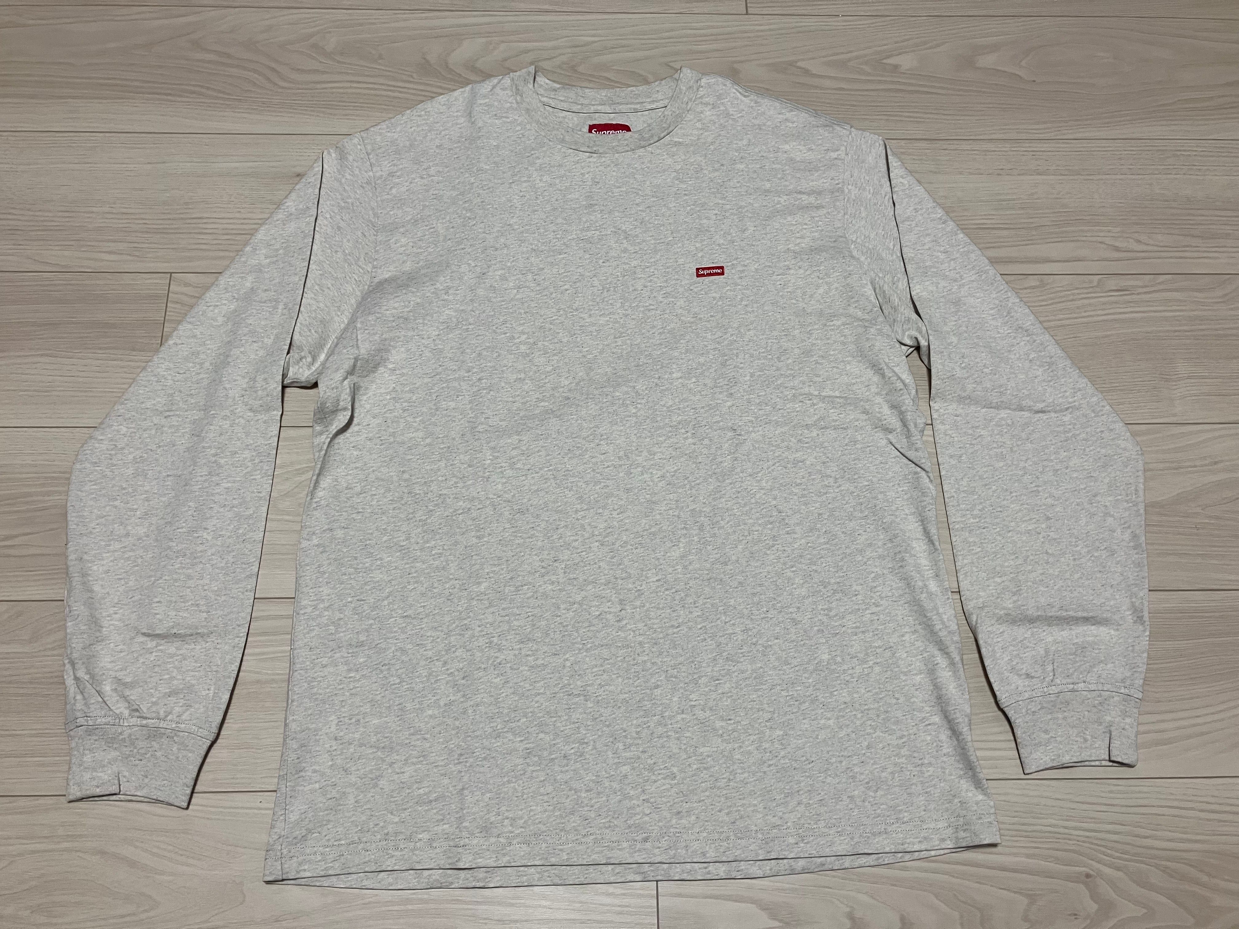 Supreme Small Box L/S Tee "Oatmeal"(23SS)