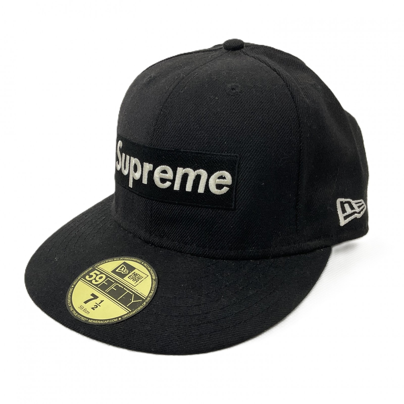 Supreme 【シュプリーム】 ニューエラ キャップ ボックスロゴ ブラック 59.6cm