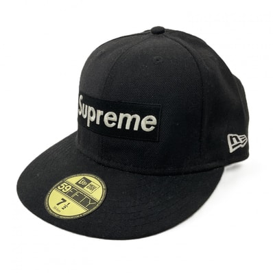 Supreme 【シュプリーム】 ニューエラ キャップ ボックスロゴ ブラック 59.6cm