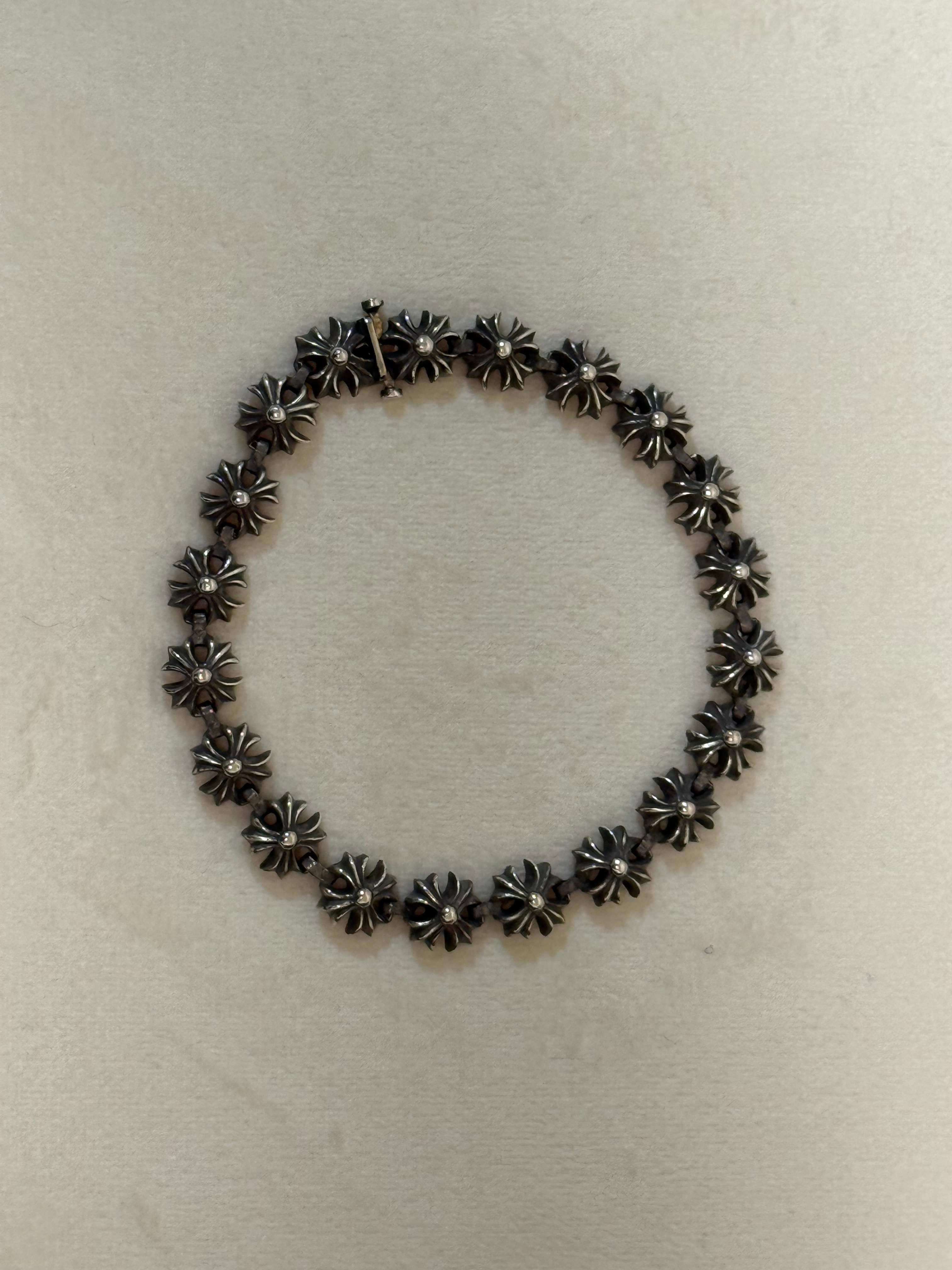 Chrome Hearts Tiny Plus Bracelet "Silver"