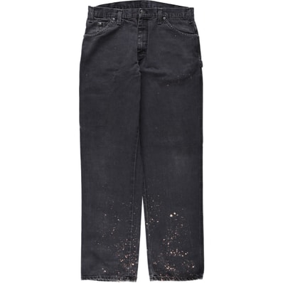 古着 ディッキーズ Dickies ブリーチ加工 ダックペインターパンツ メンズw34相当/eaa664758