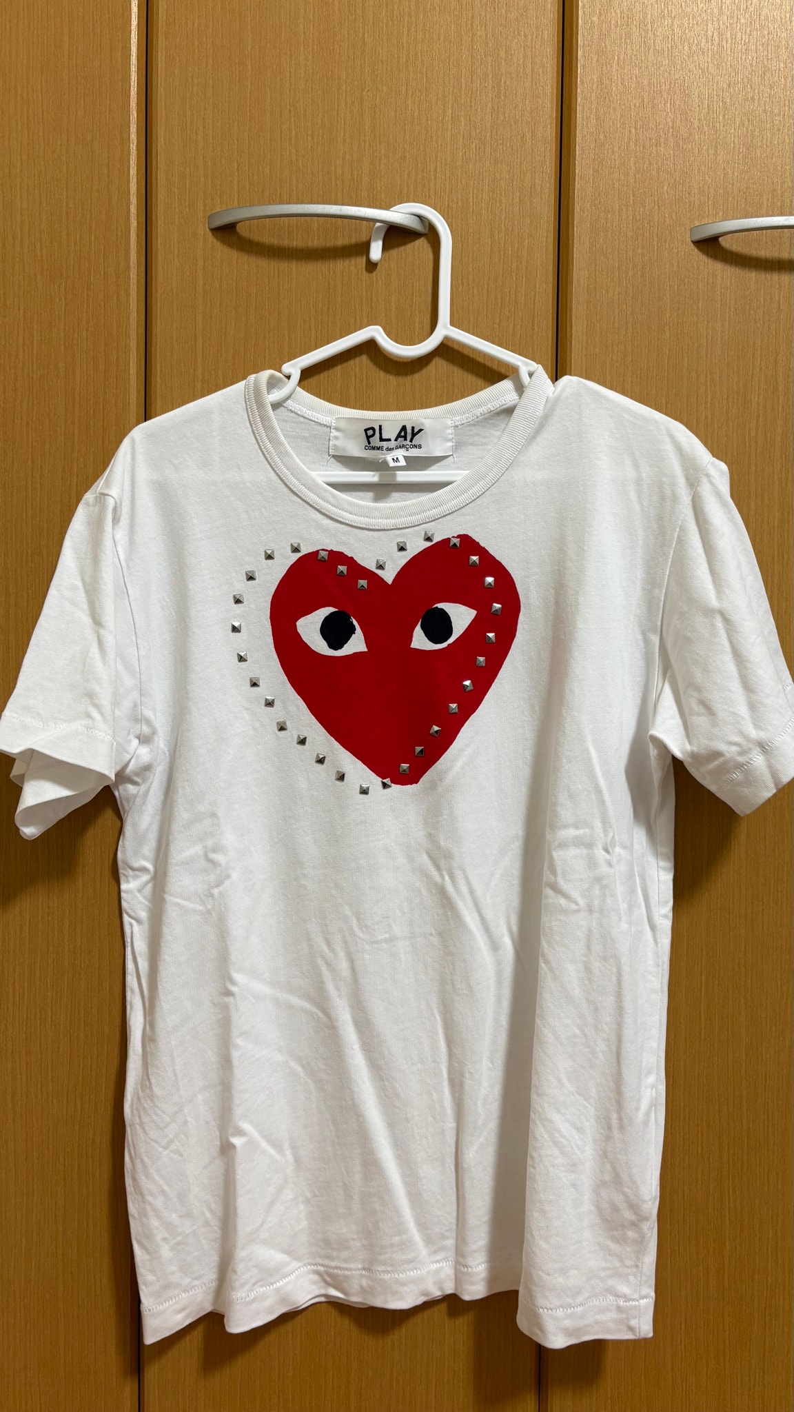 PLAY COMME des GARCONS Tee "White"