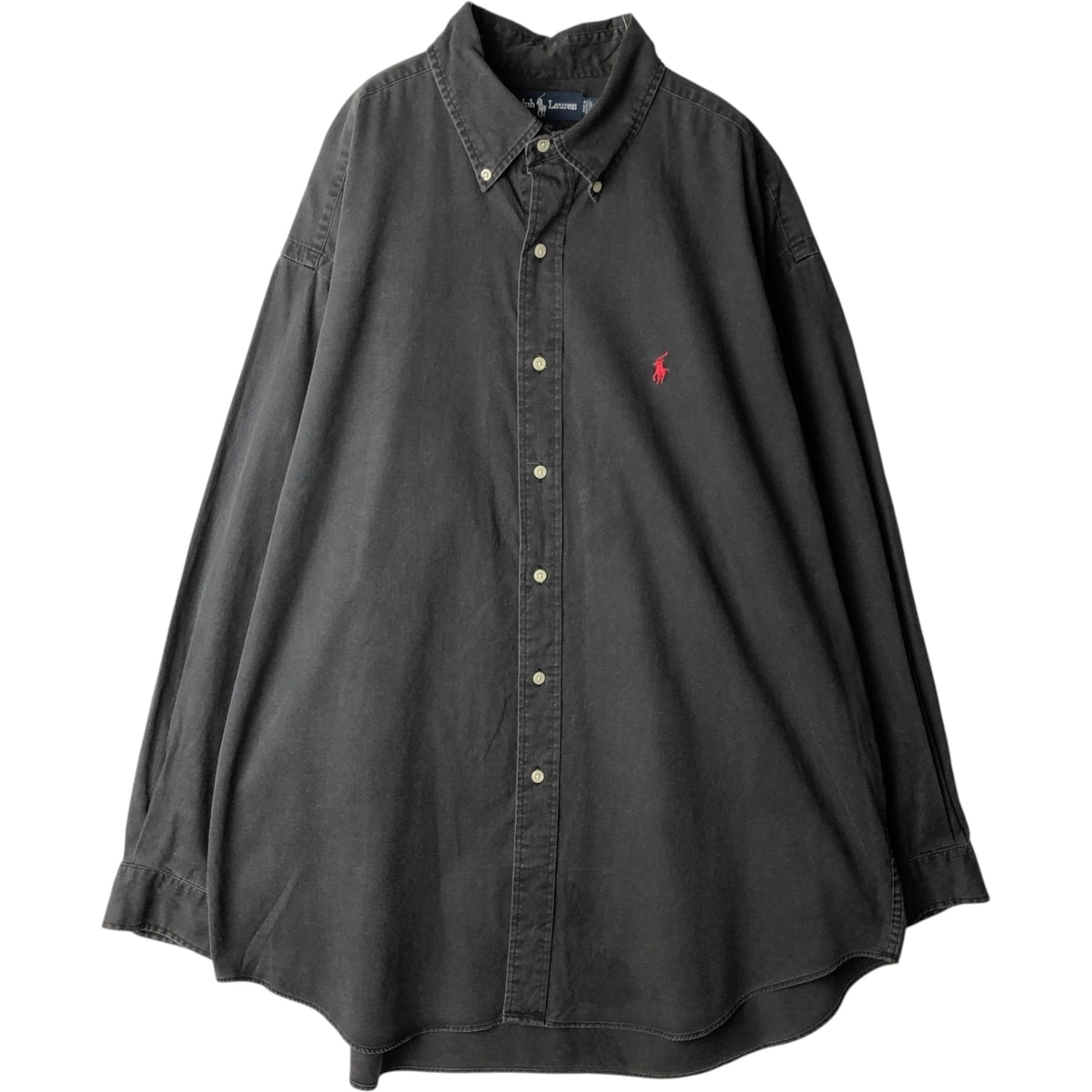 古着 ラルフローレン Ralph Lauren BLAIRE 長袖 ボタンダウンシャツ メンズXL相当/eaa634459