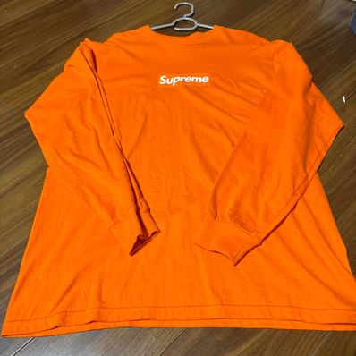 Supreme Box Logo L/S Tee "Orange"